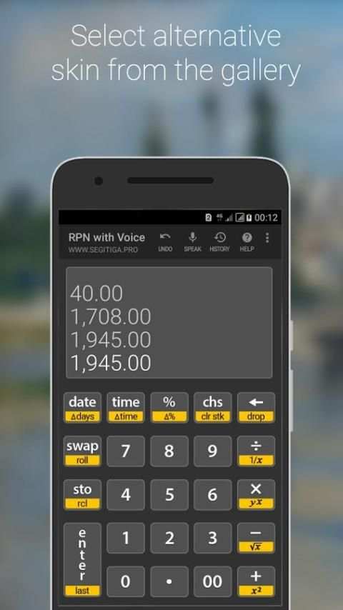 S3 RPN Calculator with Voice screenshot 18