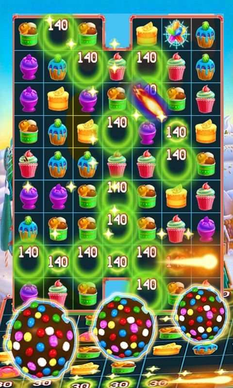 Crusty Cookie Jam Crush New screenshot 1