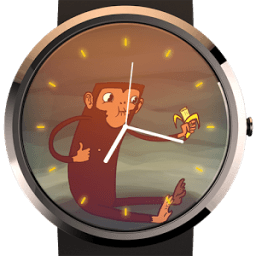 ikon Monkey Watch Face