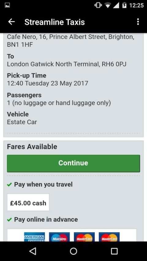 Streamline Taxis screenshot 2