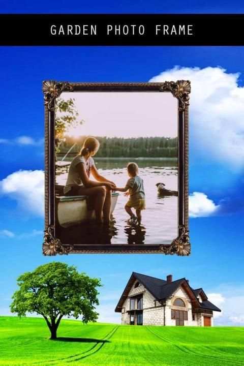 Garden Photo Frame 2 تصوير الشاشة
