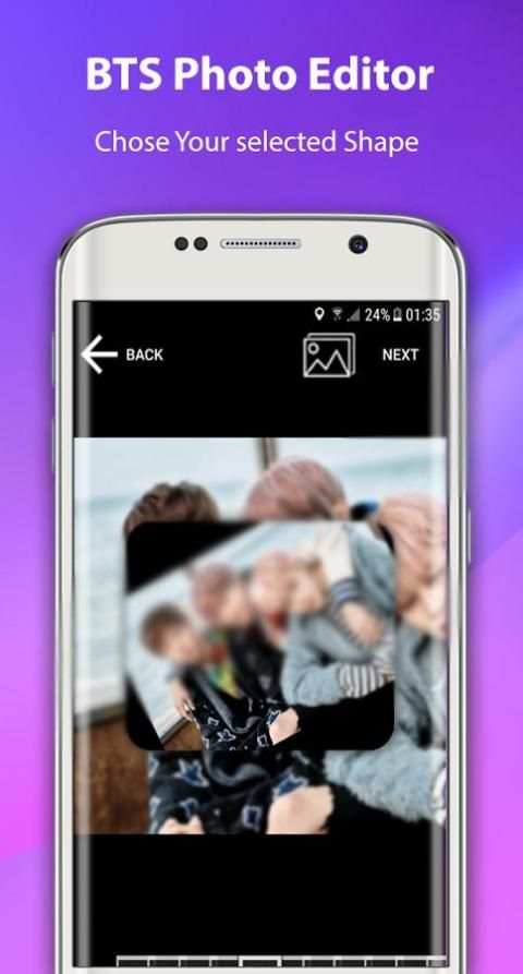 BTS Photo Editor -Fan Edition screenshot 4