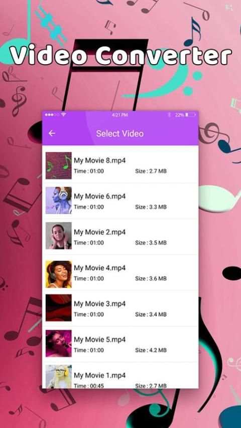 Video to mp3:All Format Video Converter screenshot 5