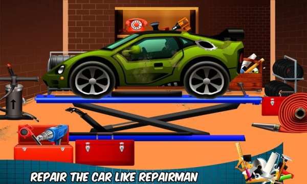 Bengkel Mobil Bengkel Mekanik: Perbaikan Game screenshot 1