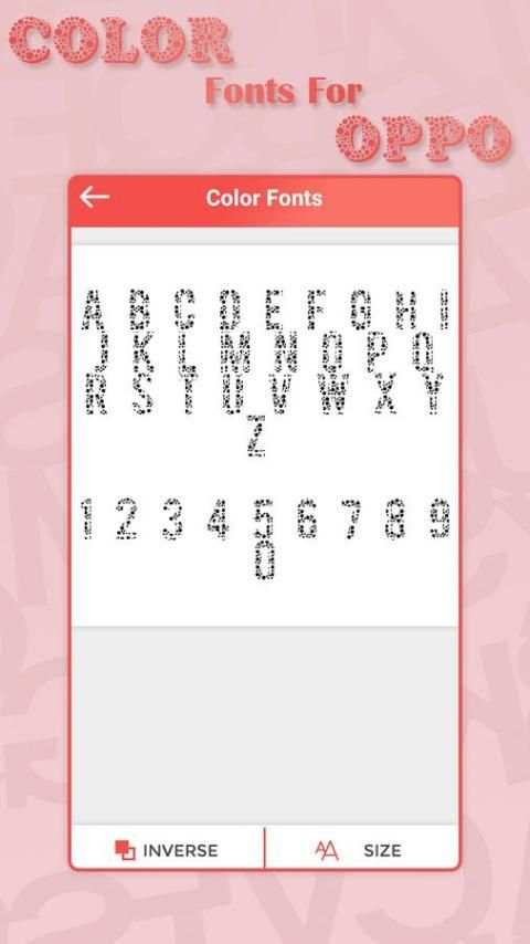 Color Font for OPPO - Color Fonts screenshot 6