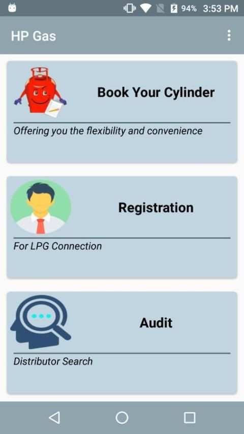 HP GAS BOOKING screenshot 3