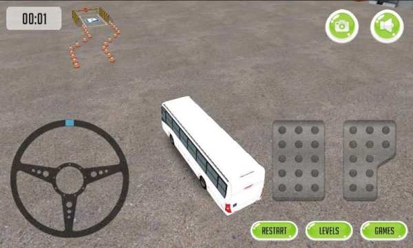 Bus Parking 3D 2017 स्क्रीनशॉट 7
