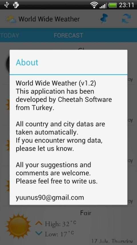 World Weather - Weather Widget 1 تصوير الشاشة