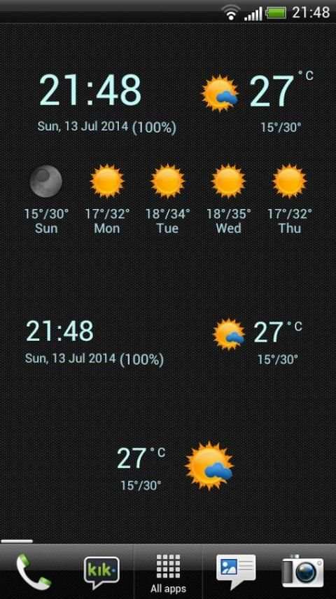 World Weather - Weather Widget 5 تصوير الشاشة