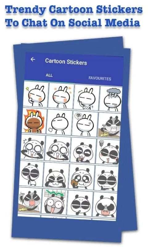 Stickers For Facebook скриншот 2
