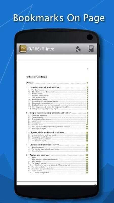 PDF Reader for Android 2 تصوير الشاشة
