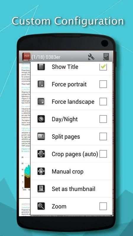 PDF Reader for Android screenshot 3