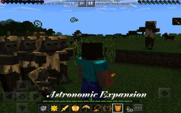 Astronomic More Block Items Mods for MCPE 3 تصوير الشاشة