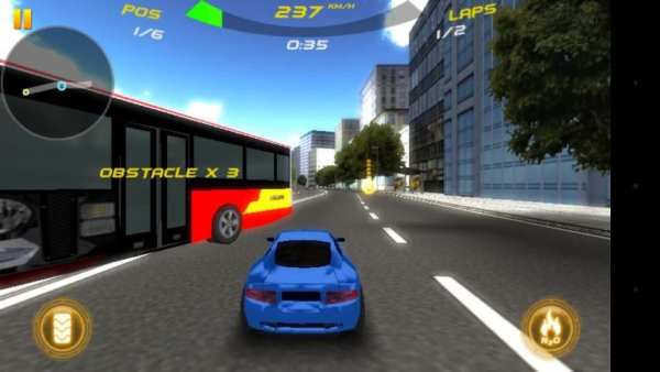 Nitro Car Race скриншот 1