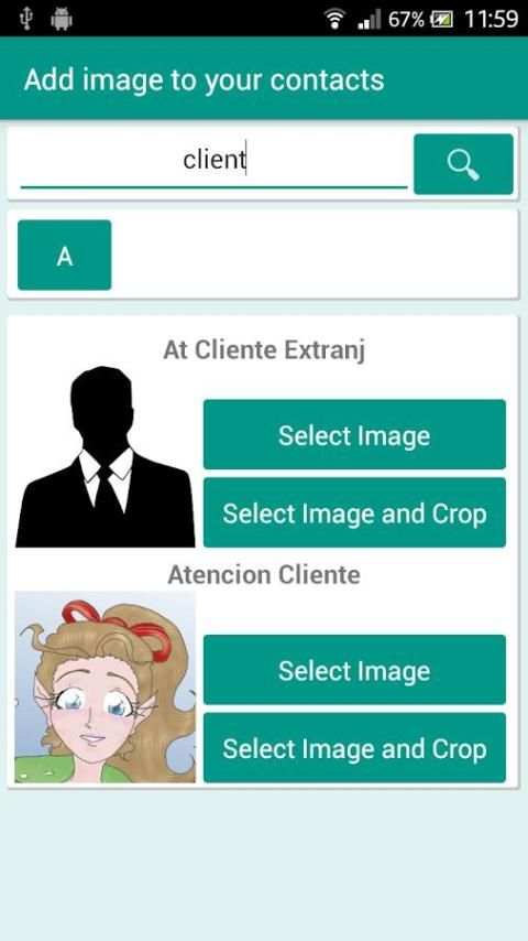 Image Contacts स्क्रीनशॉट 4