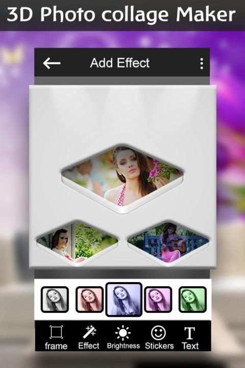 3D Photo Collage Maker स्क्रीनशॉट 3