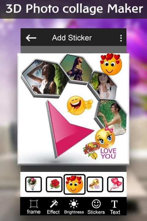 3D Photo Collage Maker screenshot 1