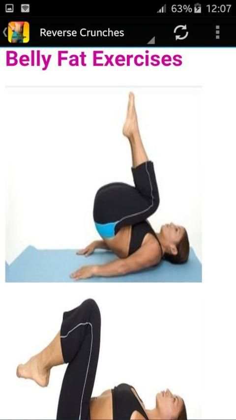 Belly Fat Exercises скриншот 5