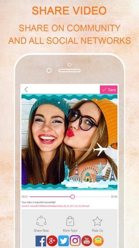 Video Slideshow Maker скриншот 1