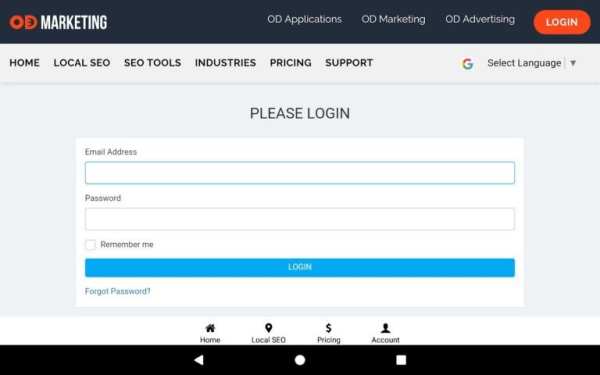 OD Marketing: Local SEO & Social Media Management screenshot 1
