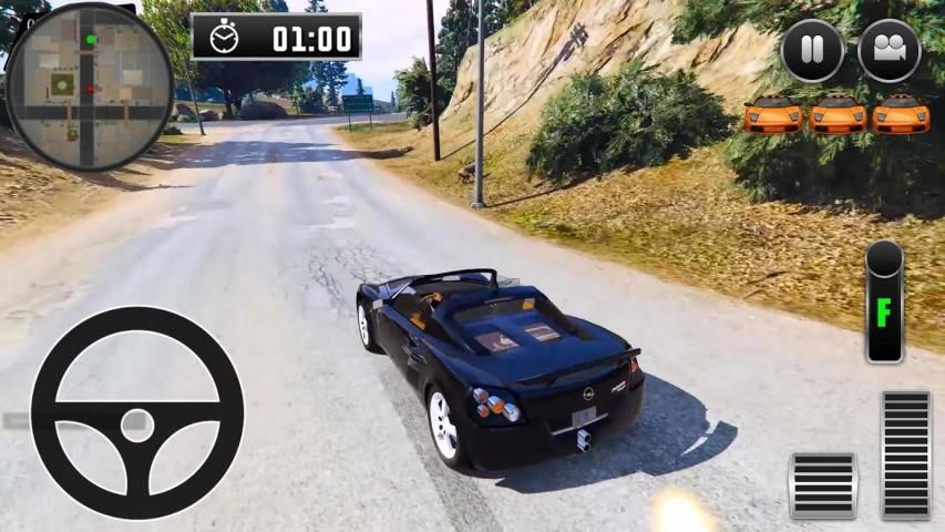 City Driving Opel Car Simulator screenshot 3