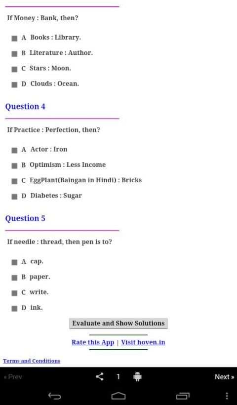 Aptitude Quiz - Cubes and Dice скриншот 3