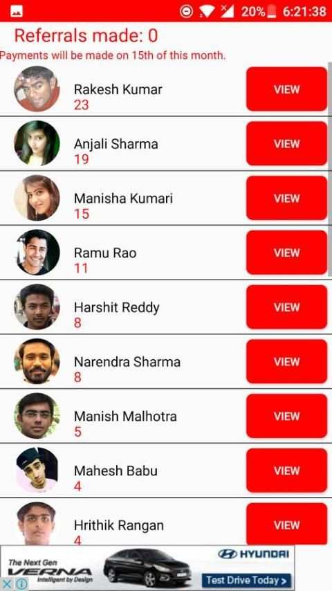 mcent - free mobile recharge screenshot 1