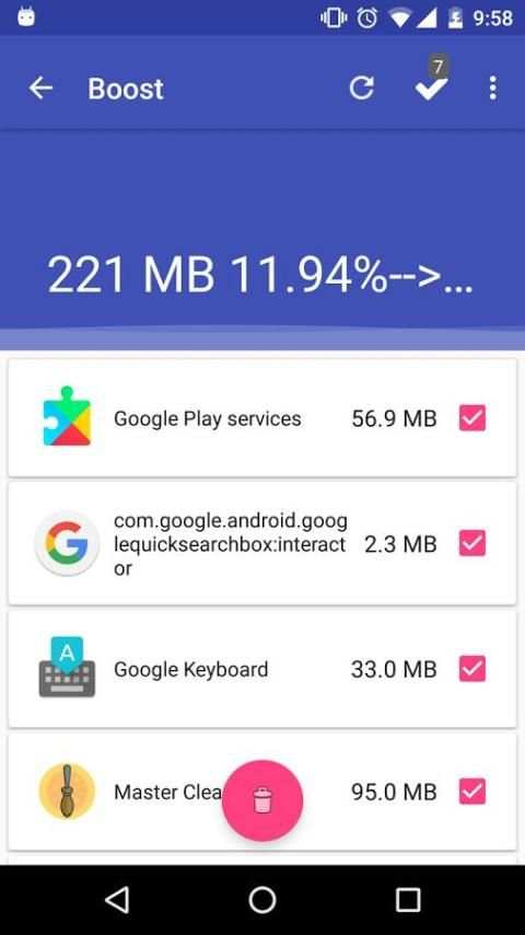 Master Cleaner Lite screenshot 2