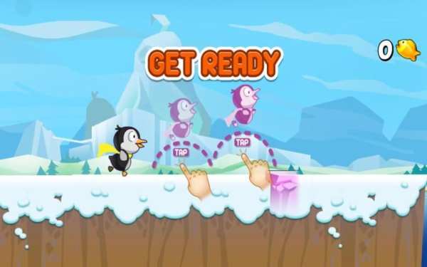 Ice World Penguin 2 - Fishing स्क्रीनशॉट 2