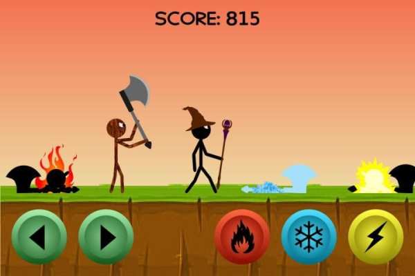 Stickman Wizard скриншот 2