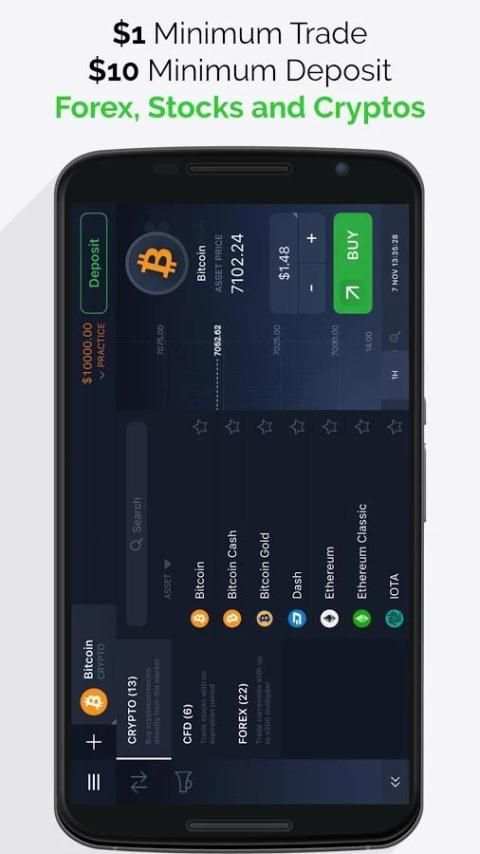 IQ Option: Bitcoin CFDs & Forex Trading Guide screenshot 8