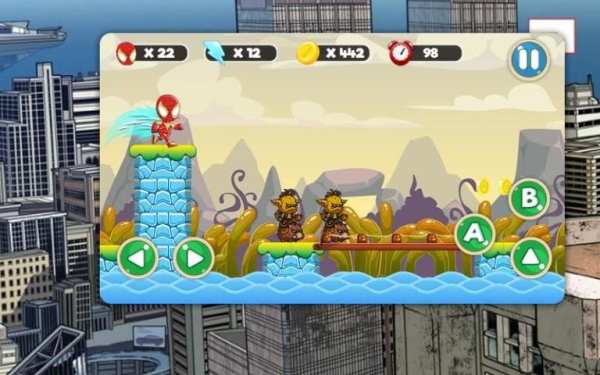 Iron Super Spiderman screenshot 4