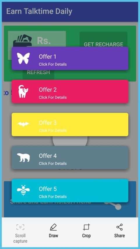 Free Recharge to PayTM wallet screenshot 2