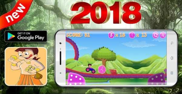 |chota bheem| racing games adventure स्क्रीनशॉट 1