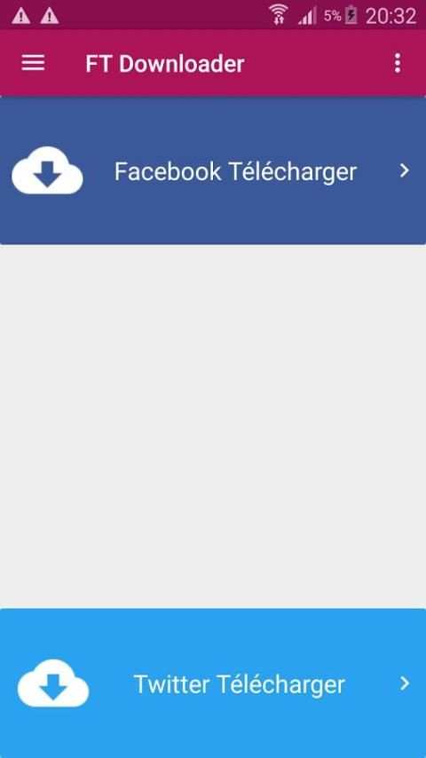 Download Video in FaceBooK and Twitter screenshot 3
