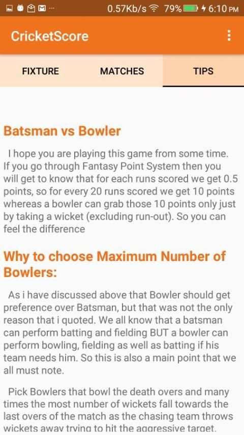 Cricket Live Line From Stadium screenshot 1