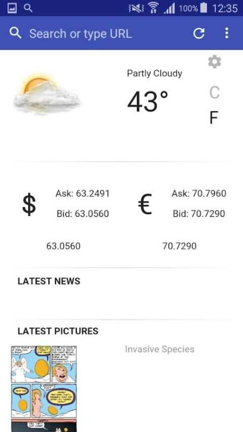 4G Browser mini screenshot 4