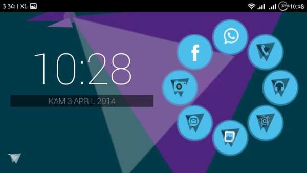 Origami Smart Launcher Theme 1 تصوير الشاشة
