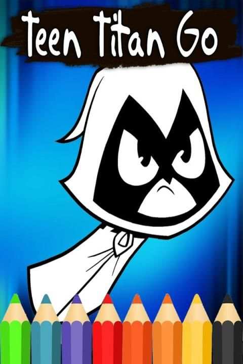 Coloring Book For Teen-Titan screenshot 1