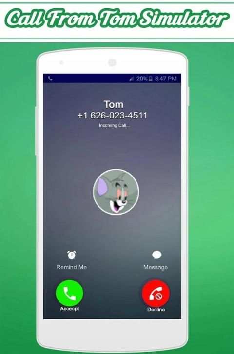 Call From Tom Cat Talking screenshot 1