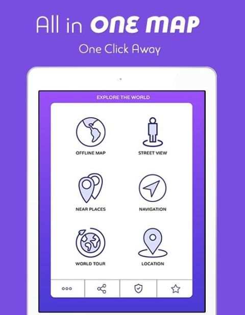 World Offline Maps Navigation: All In One Maps screenshot 1