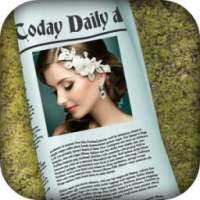 News Paper Photo Frame