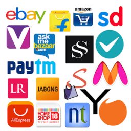 All in 1 Shopping App आइकन