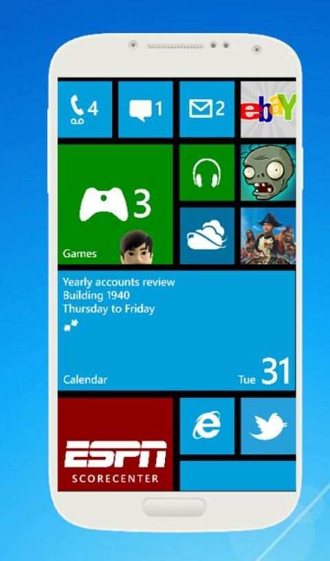 Launcher Theme for Windows 8 скриншот 1