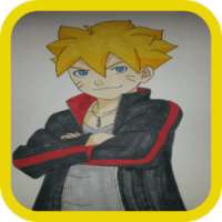 How To Draw The Little Boruto