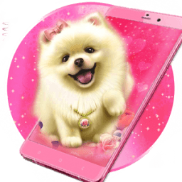 ikon Cute Fluffy Puppy Live Wallpaper