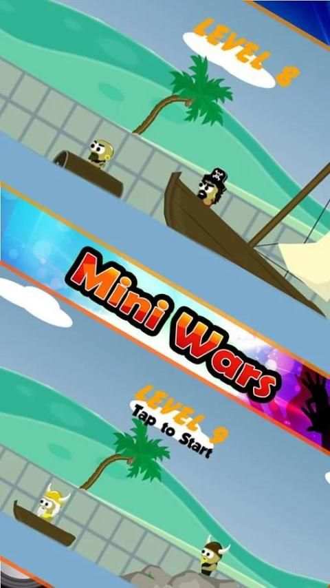 Mini Wars On The Raft स्क्रीनशॉट 2