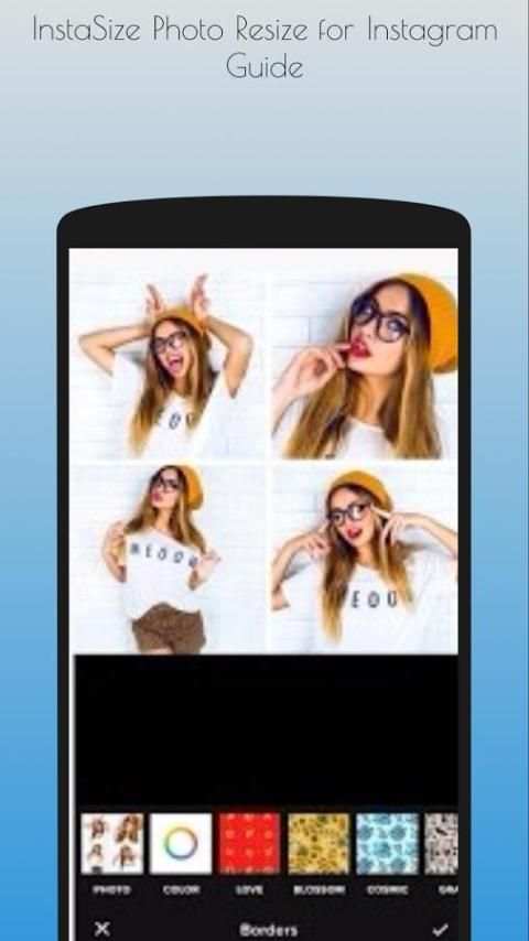 InstaSize Photo Resize For Instagram Guide screenshot 2