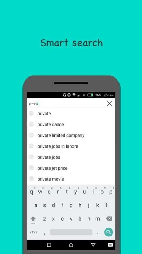 Private Browser - Incognito скриншот 3