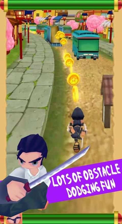 Ninja Bus Rush screenshot 2